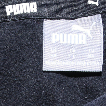 Mens UK Size XS PUMA Black Pullover Hoodie