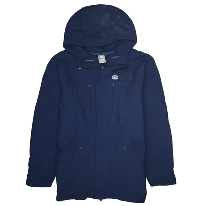 Mens UK Size M Nike Blue Parka Coat