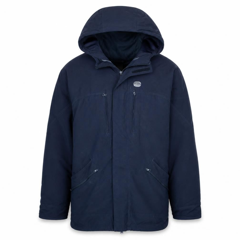 Mens UK Size M Nike Blue Parka Coat