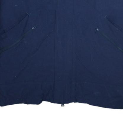 Mens UK Size M Nike Blue Parka Coat