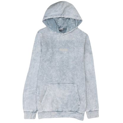 Mens UK Size S PUMA Grey Pullover Hoodie