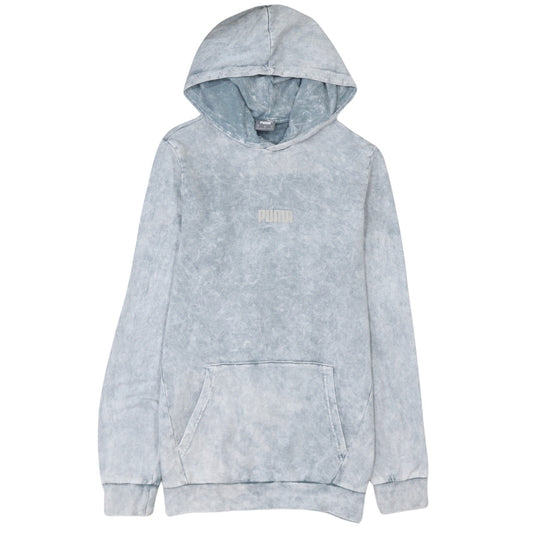 Mens UK Size S PUMA Grey Pullover Hoodie