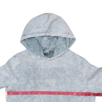 Mens UK Size S PUMA Grey Pullover Hoodie