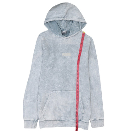 Mens UK Size S PUMA Grey Pullover Hoodie