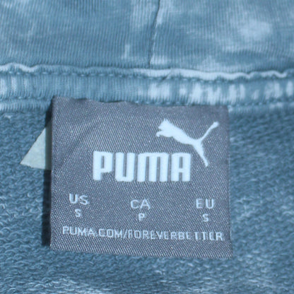 Mens UK Size S PUMA Grey Pullover Hoodie