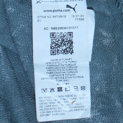 Mens UK Size S PUMA Grey Pullover Hoodie