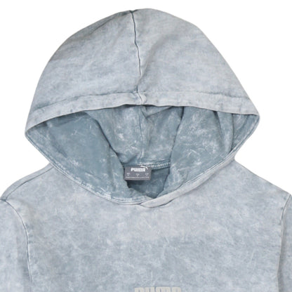 Mens UK Size S PUMA Grey Pullover Hoodie