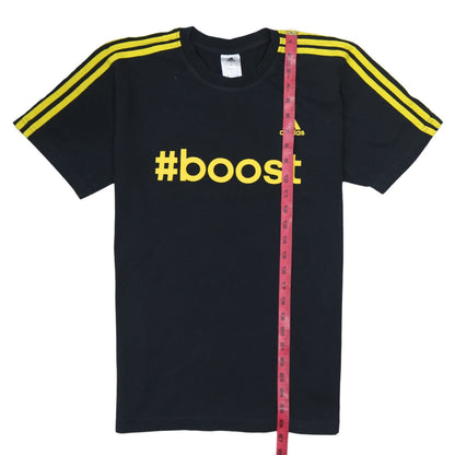 Adidas Men's Black #Boost Sports T-Shirt Size S