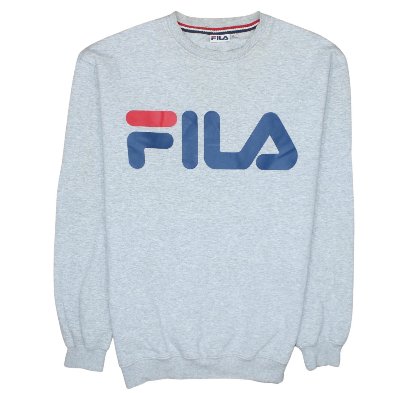Mens UK Size M FILA Grey Pullover Sweatshirt