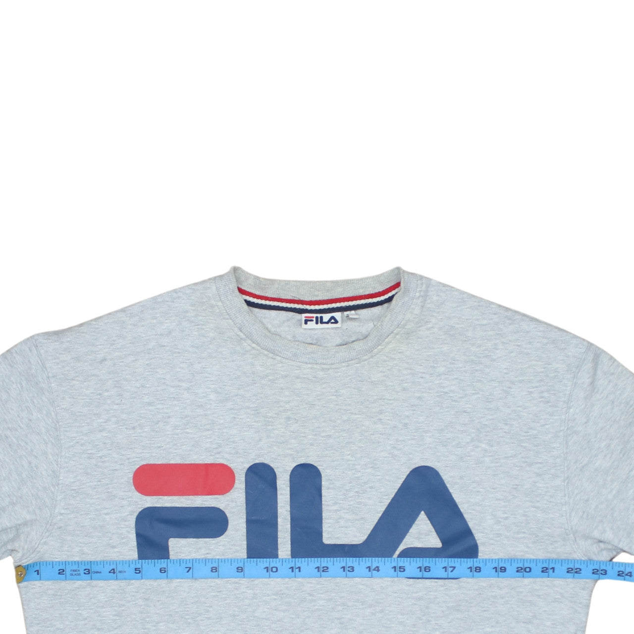 Mens UK Size M FILA Grey Pullover Sweatshirt