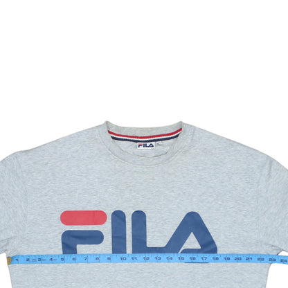 Mens UK Size M FILA Grey Pullover Sweatshirt