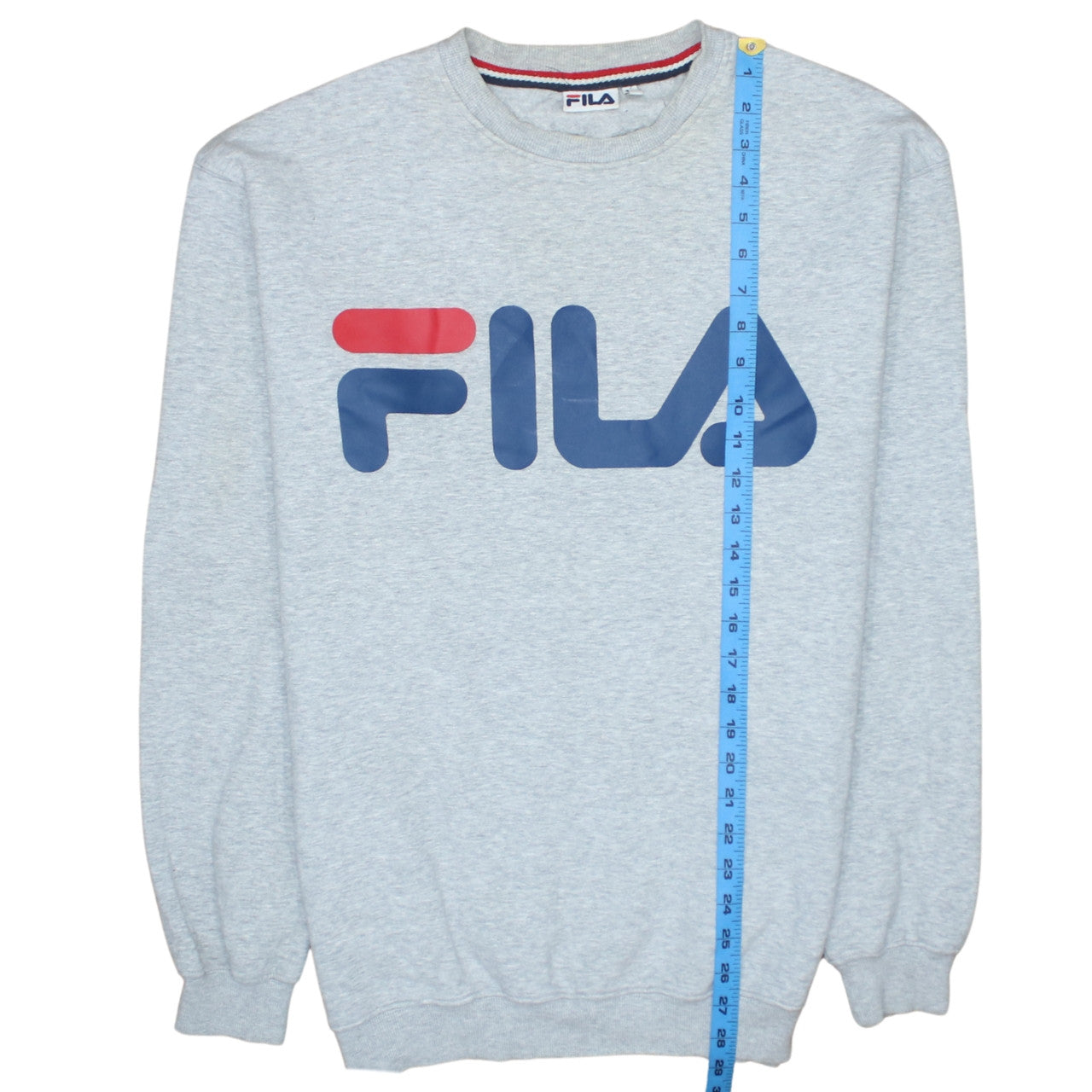 Mens UK Size M FILA Grey Pullover Sweatshirt
