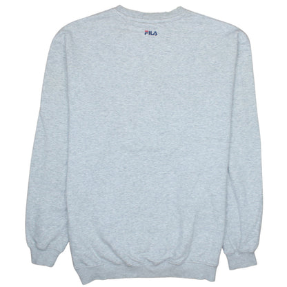 Mens UK Size M FILA Grey Pullover Sweatshirt