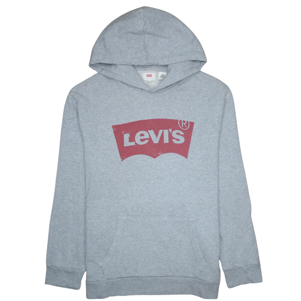 Mens UK Size 2XL Levi's Grey Pullover Hoodie