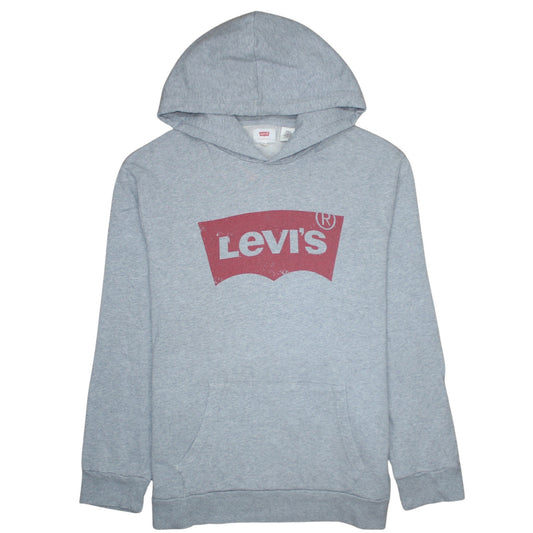 Mens UK Size 2XL Levi's Grey Pullover Hoodie