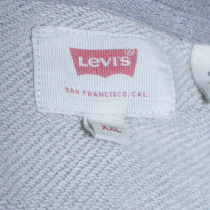 Mens UK Size 2XL Levi's Grey Pullover Hoodie