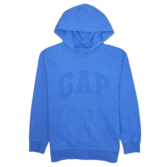 Boys UK Size 14-15 Years Gap Blue Pullover Hoodie