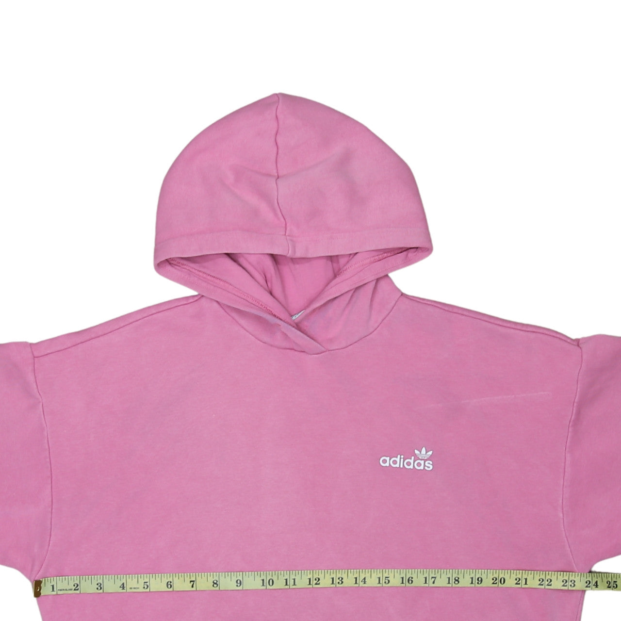 Womens UK Size 14 adidas Pink Pullover Hoodie