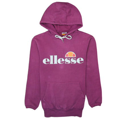 Womens UK Size 6 ellesse Purple Pullover Hoodie