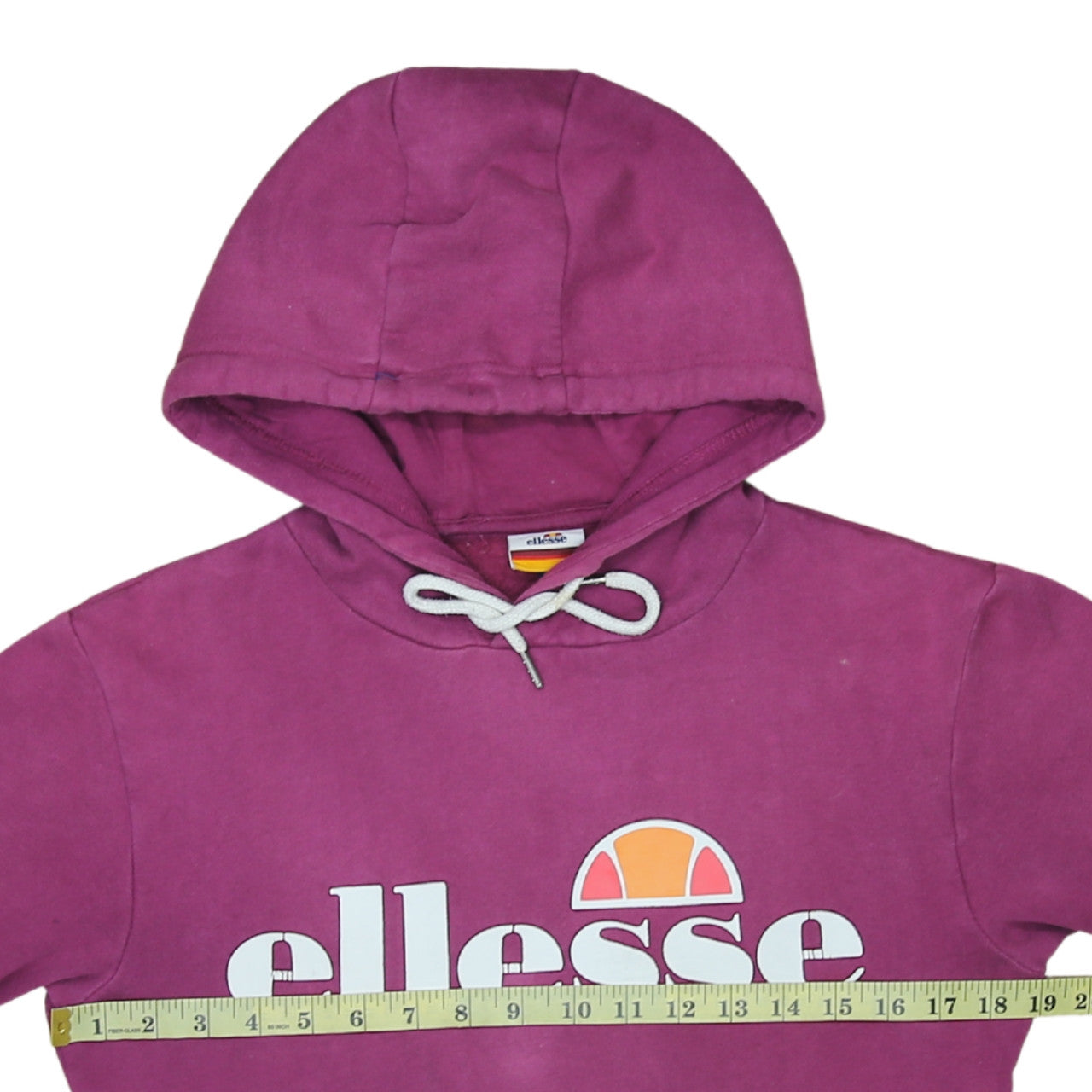 Womens UK Size 6 ellesse Purple Pullover Hoodie