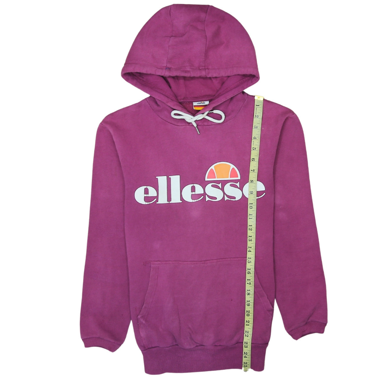 Womens UK Size 6 ellesse Purple Pullover Hoodie
