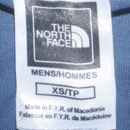 Mens UK Size XS The North Face Blue  T-Shirt