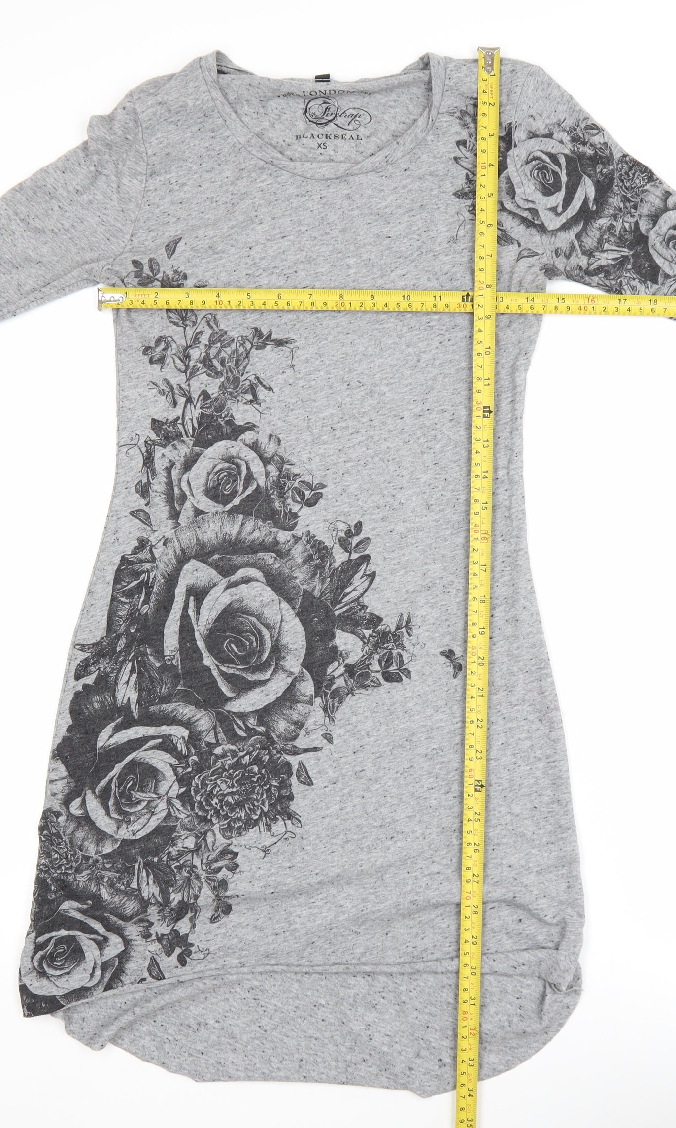 Womens UK Size XS Firetrap T-Shirt Dress