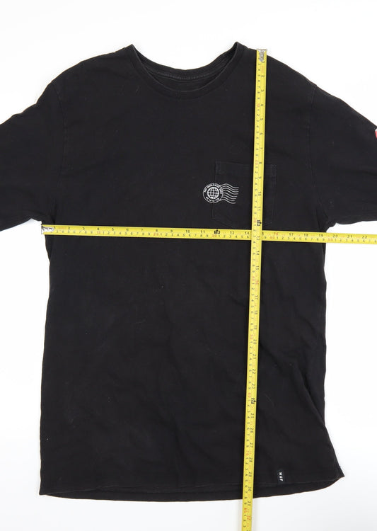 HUF Men's Black XL Long Sleeve Graphic T-Shirt