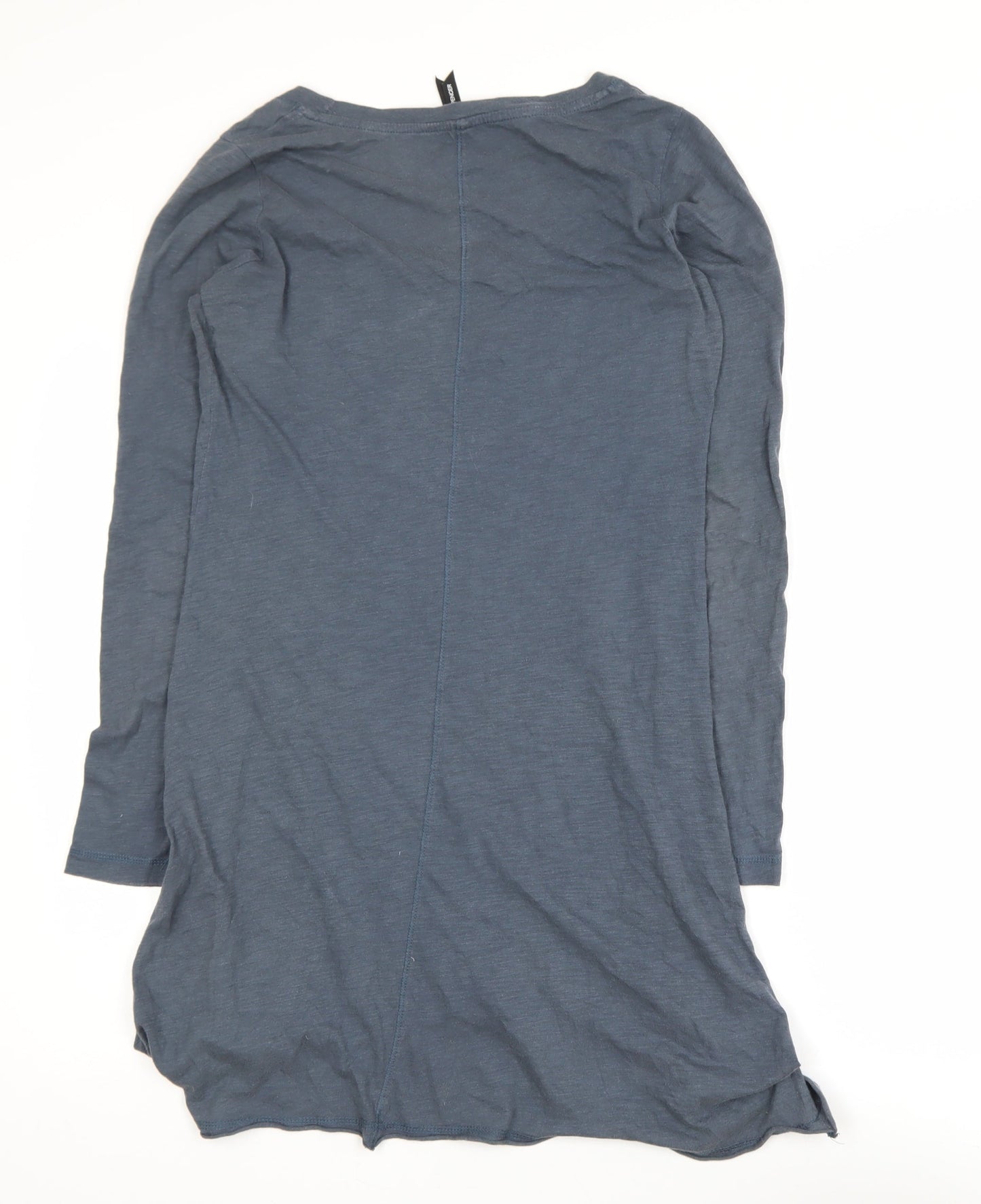 Womens UK Size 10 Marks and Spencer Blue Basic T-Shirt