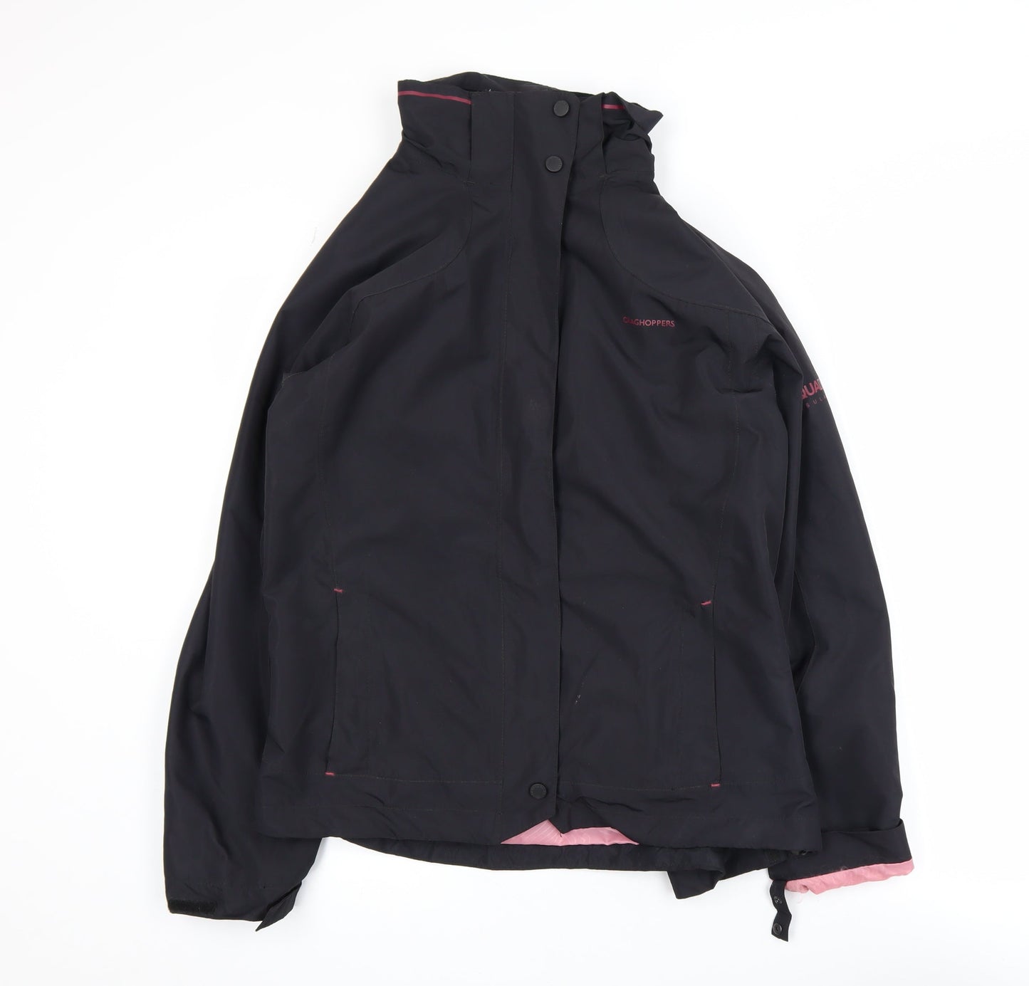 Womens UK Size 14 Craghoppers Black Rain Coat