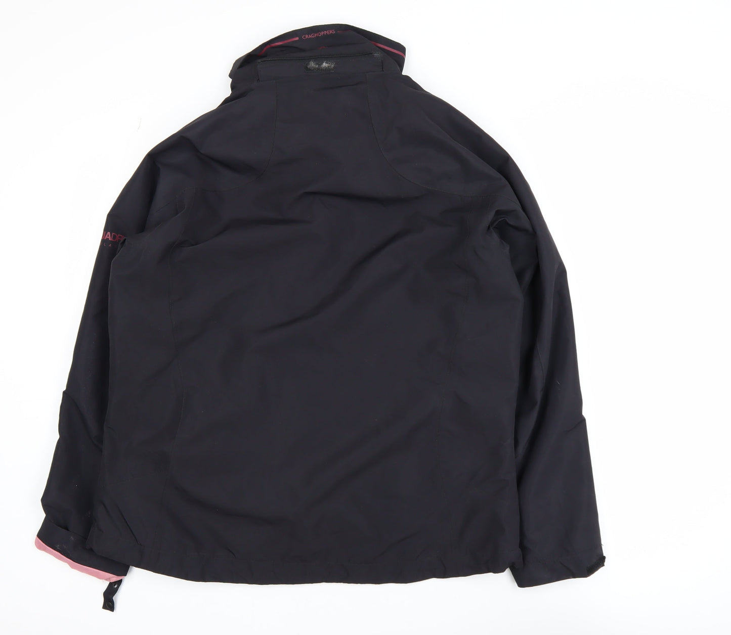 Womens UK Size 14 Craghoppers Black Rain Coat
