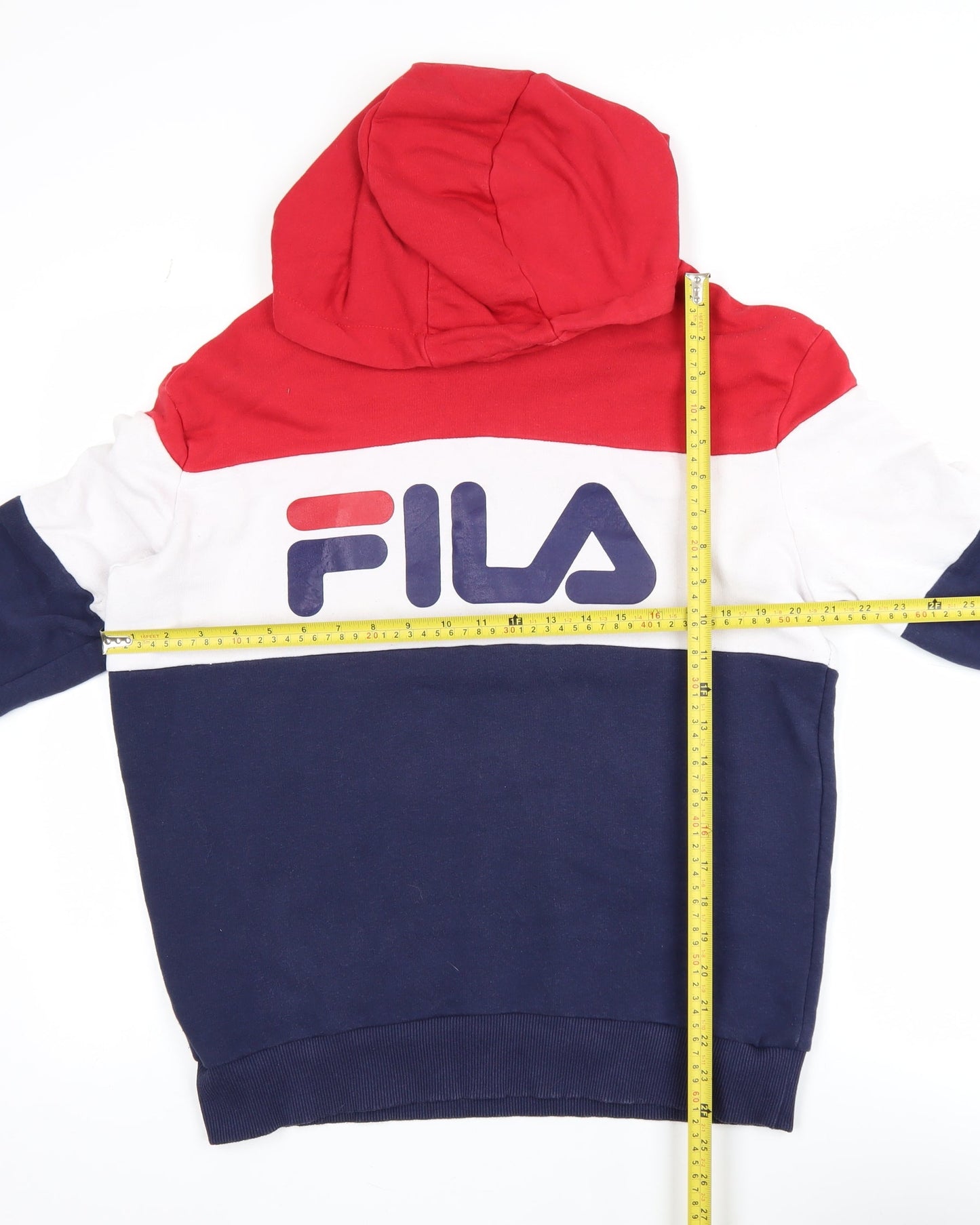 Mens UK Size XL FILA Multicoloured Pullover Hoodie
