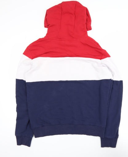 Mens UK Size XL FILA Multicoloured Pullover Hoodie