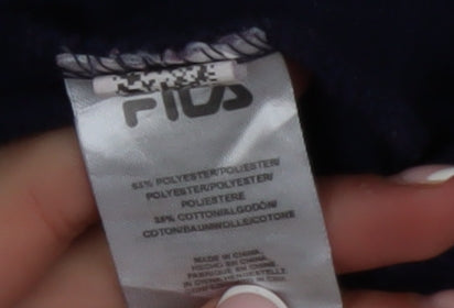 Mens UK Size XL FILA Multicoloured Pullover Hoodie