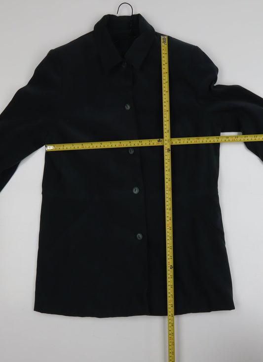 Womens UK Size 14 Style by EWM Blue Overcoat