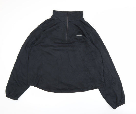 Womens UK Size L Columbia Black Pullover Sweatshirt