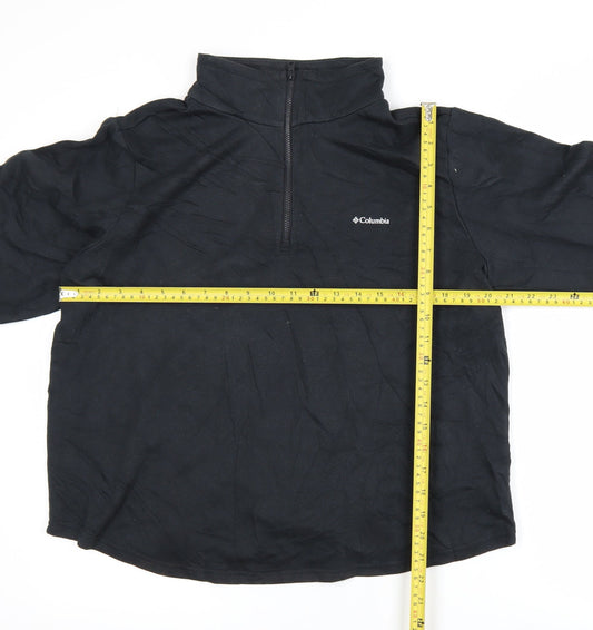 Womens UK Size L Columbia Black Pullover Sweatshirt