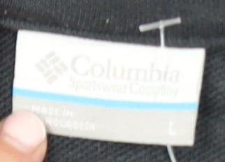 Womens UK Size L Columbia Black Pullover Sweatshirt
