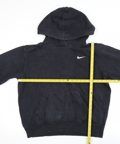 Mens UK Size M Nike Black Pullover Hoodie