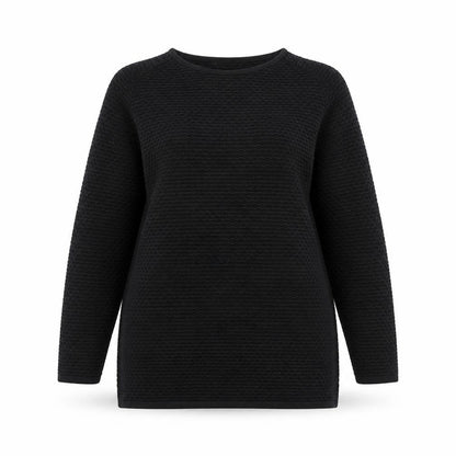 Womens UK Size XS COS Black Pullover Jumper