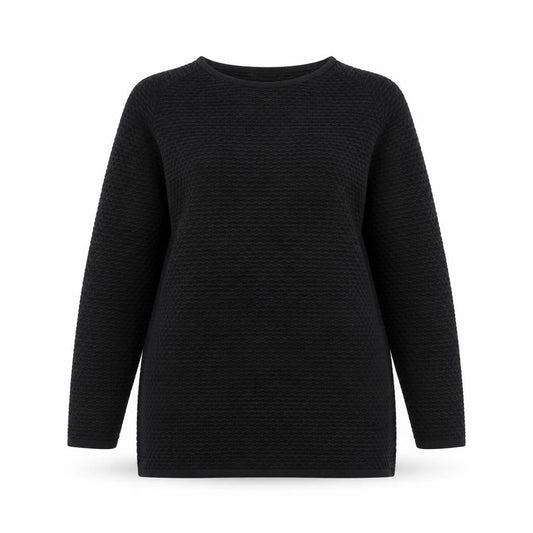 Womens UK Size XS COS Black Pullover Jumper