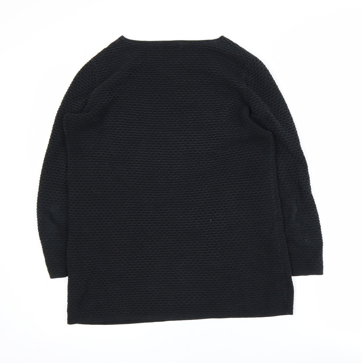 Womens UK Size XS COS Black Pullover Jumper
