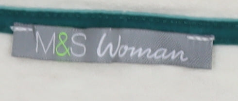 Womens UK Size 8 Marks and Spencer Ivory Pullover Jumper