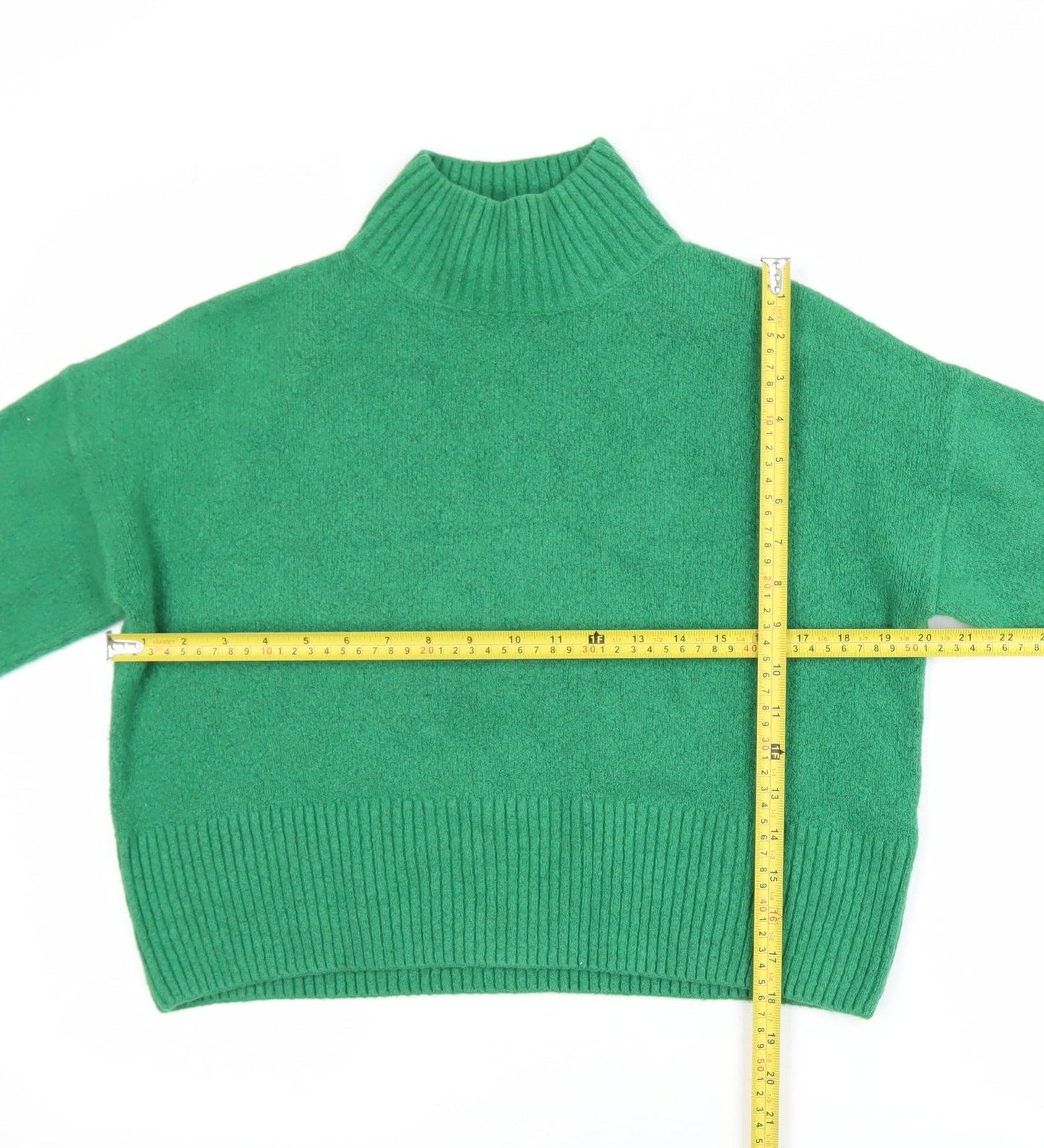 Womens UK Size XS & Other Stories Green Pullover Jumper