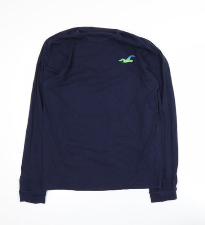Mens UK Size M Hollister Blue  T-Shirt