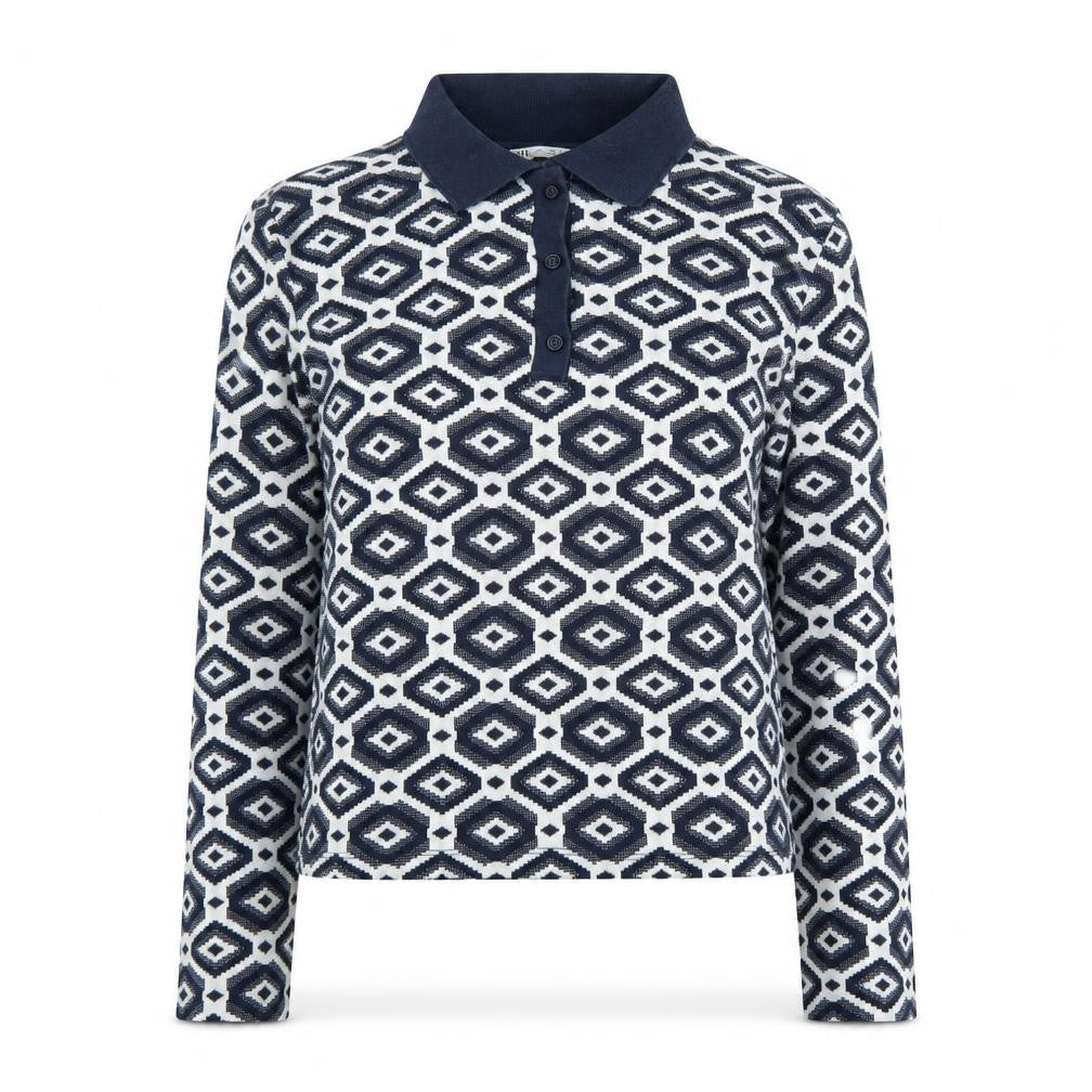 Womens UK Size L Zara Blue Classic Polo
