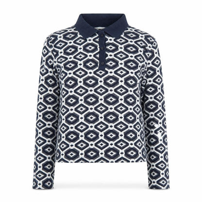 Womens UK Size L Zara Blue Classic Polo