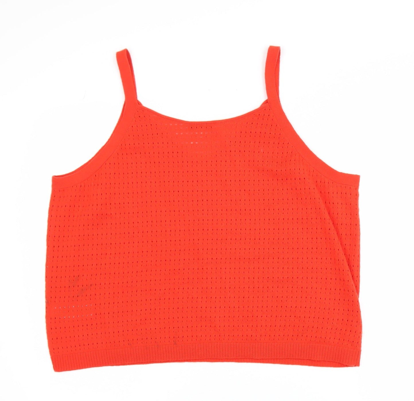Womens UK Size XL Marks and Spencer Red Camisole Tank