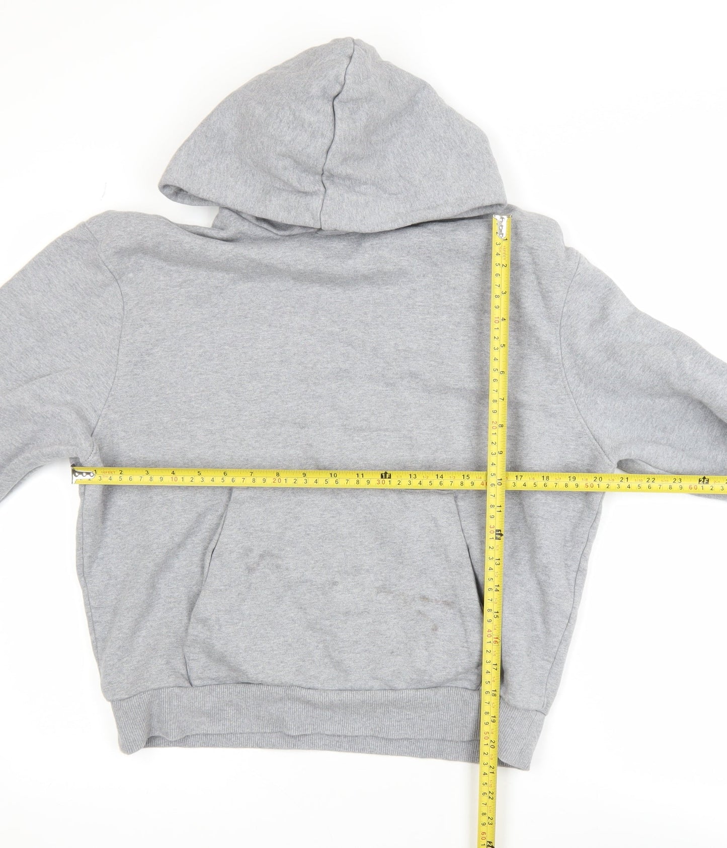 Mens UK Size XS ASOS DESIGN Grey Pullover Hoodie