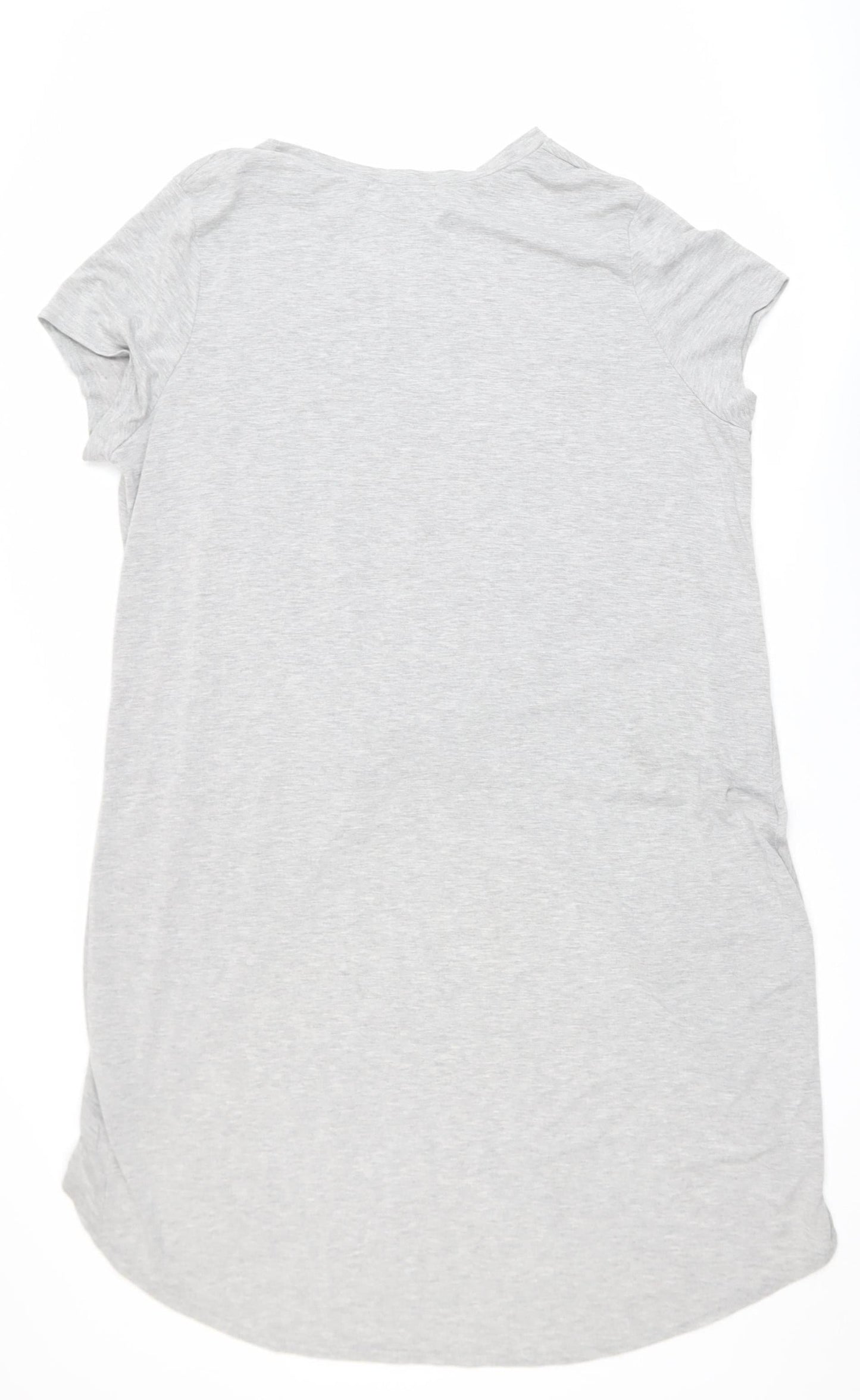 Womens UK Size 24 So Fabulous Grey Basic T-Shirt